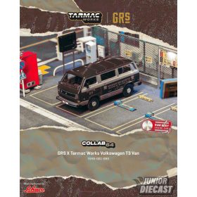   (Előrendelés) Tarmac Works VOLKSWAGEN T3 TRANSPORTER GRS X TARMAC