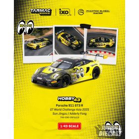   (Előrendelés) Tarmac 1/43 Porsche 911 GT3 R Sun Jingzu/Adderly Fong GT World Challenge Asia 2025 Multi color