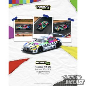   (Előrendelés) Tarmac 2025 Mercedes-AMG GT3, #888 Maro Engel/Mikaël Grenier/Maxime Martin Bathurst 12h 2025 GruppeM Racing