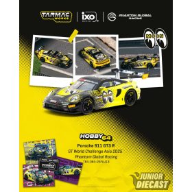   (Előrendelés) Tarmac Porsche 911 GT3 R Sun Jingzu/Adderly Fong GT World Challenge Asia 2025 Phantom Global Racing+ Tarmac cards