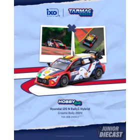   (Előrendelés) Tarmac 2024 Hyundai i20 N Rally1 Hybrid Thierry Neuville/Martijn Wydaeghe Croatia Rally