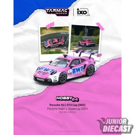   (Előrendelés) Tarmac 2024 Porsche 911 GT3 Cup (992) #1 Harry King Porsche Mobil 1 Supercup