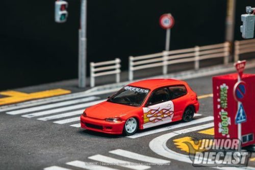 (Előrendelés) Tarmac Honda Civic EG6 *New York Sunshine* (3552db Limited)