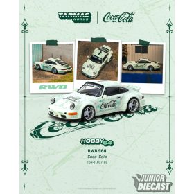 (Előrendelés) Tarmac Porsche RWB 964 *Coca-Cola*