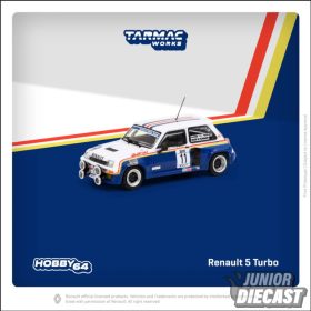   Tarmac 1985 Renault 5 Turbo #11 Attila Ferjancz / Janos Tandari Rally Costa Brava