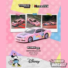 (Előrendelés) Tarmac Vertex Silvia S15 *Minnie Mouse*