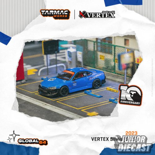 (Előrendelés) Tarmac Vertex Silvia (S15) *Tarmac Works 10th Anniversary*