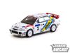 Tarmac 1/64 Mitsubishi Lancer Evolution III, #2 K. Eriksson/S Parmander Hong Kong-Beijing Rally 1995 Winner