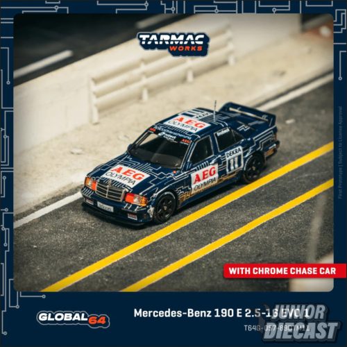 (Előrendelés) Tarmac Mercedes-Benz 190 E 2.5-16 EVO 1, #11 Dany Snobeck DTM 1989