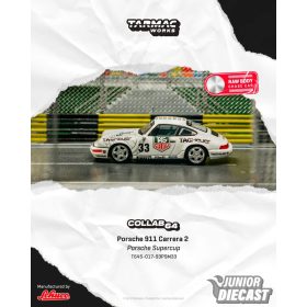   (Előrendelés) Tarmac Porsche 911 Carrera 2 Porsche Supercup Monaco 1993 Winner