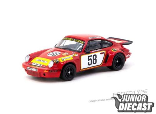 (Előrendelés) Tarmac 1975 Porsche 911 Carrera RSR 3.0 #58 24h Le Mans