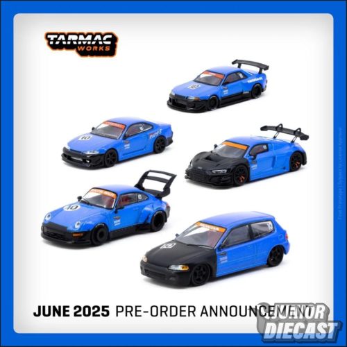 (Előrendelés) Tarmac Works 10th Anniversary Box szett (5db modell)