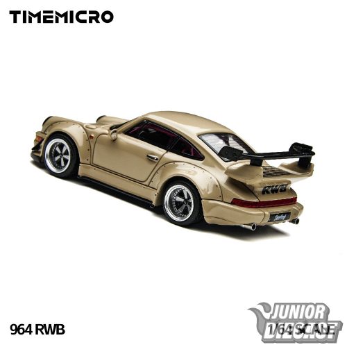 (Előrendelés) Time Micro 1:64 RWB 964 Light Brown Synthetic Alloy Car Model
