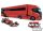 (Előrendelés) Burago 1/43 2023 Iveco S-way 570 Racing Transporter with SF-23 #16 Chales Leclerc