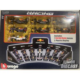Burago 1/43 Red Bull 7 autós szett 