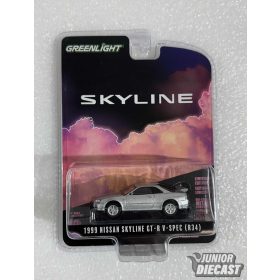   Greenlight 1999 Nissan Skyline V-Spec (R34)- 25th Anniversary