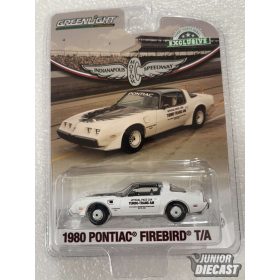   Greenlight 1980 Pontiac Firebird Turbo Trans Am 64th Annual Indianapolis 500 Mile Race Official Pace Car