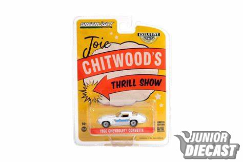 Greenlight 1966 Chevrolet Corvette , Joie Chitwood’s *Legion of Worlds Greatest Daredevils* (Hobby Exclusive)