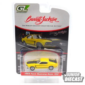   Greenlight 1969 Ford Mustang Boss 302 *Barrett Jackson Series 15*