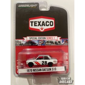   Greenlight 1970 Nissan Datsun 510 Widebody *Texaco Special Edition*