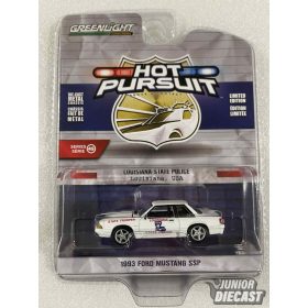   Greenlight 1993 Ford Mustang SSP Louisiana State Police State Trooper *Hot Pursuit Series 45*