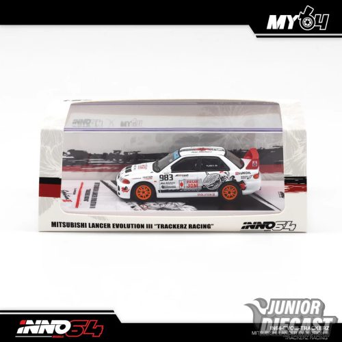 INNO 64 1/64 Mitsubisho Lancer EVO III #983 *Trackerz Racing*