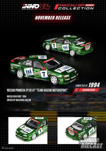 INNO64 1994 Nissan Primera (P10) #7 Macau Guia Race