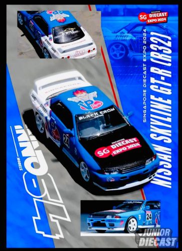 INNO 64 Nissan Skyline GTR R32 #24 *Singapore Diecast Expo X IAM 2024 Special Edition