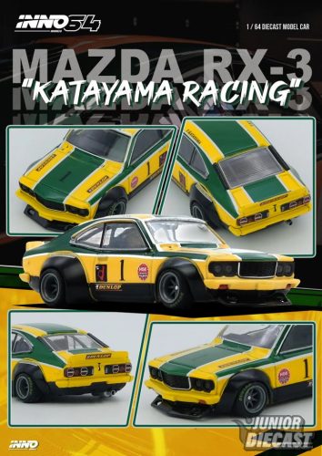 (Előrendelés) INNO 64 Mazda Savanna RX3 *Katayama Racing* Livery